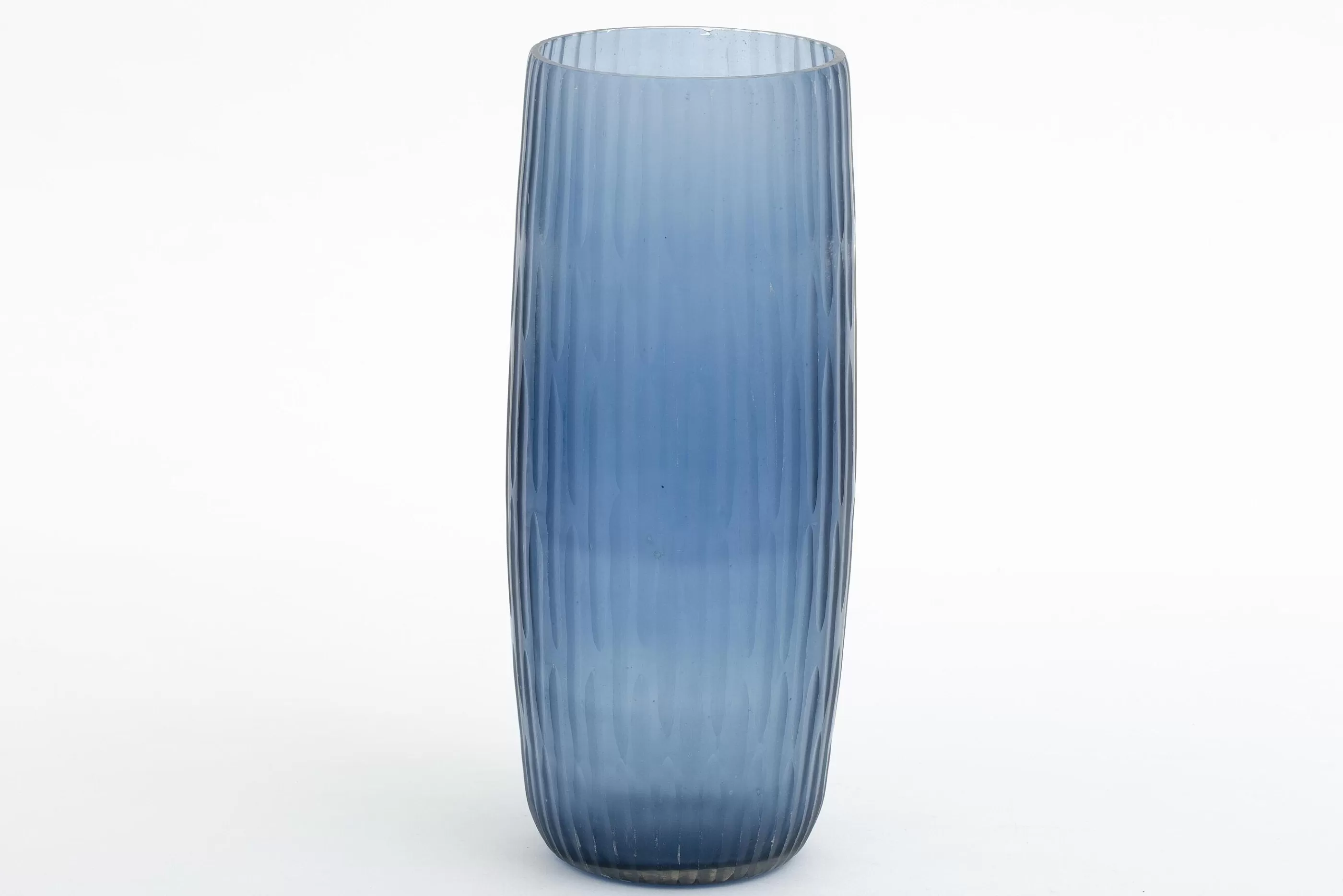 Flamant Arez, Vaas, Glas, Blauw, M | Decoratie