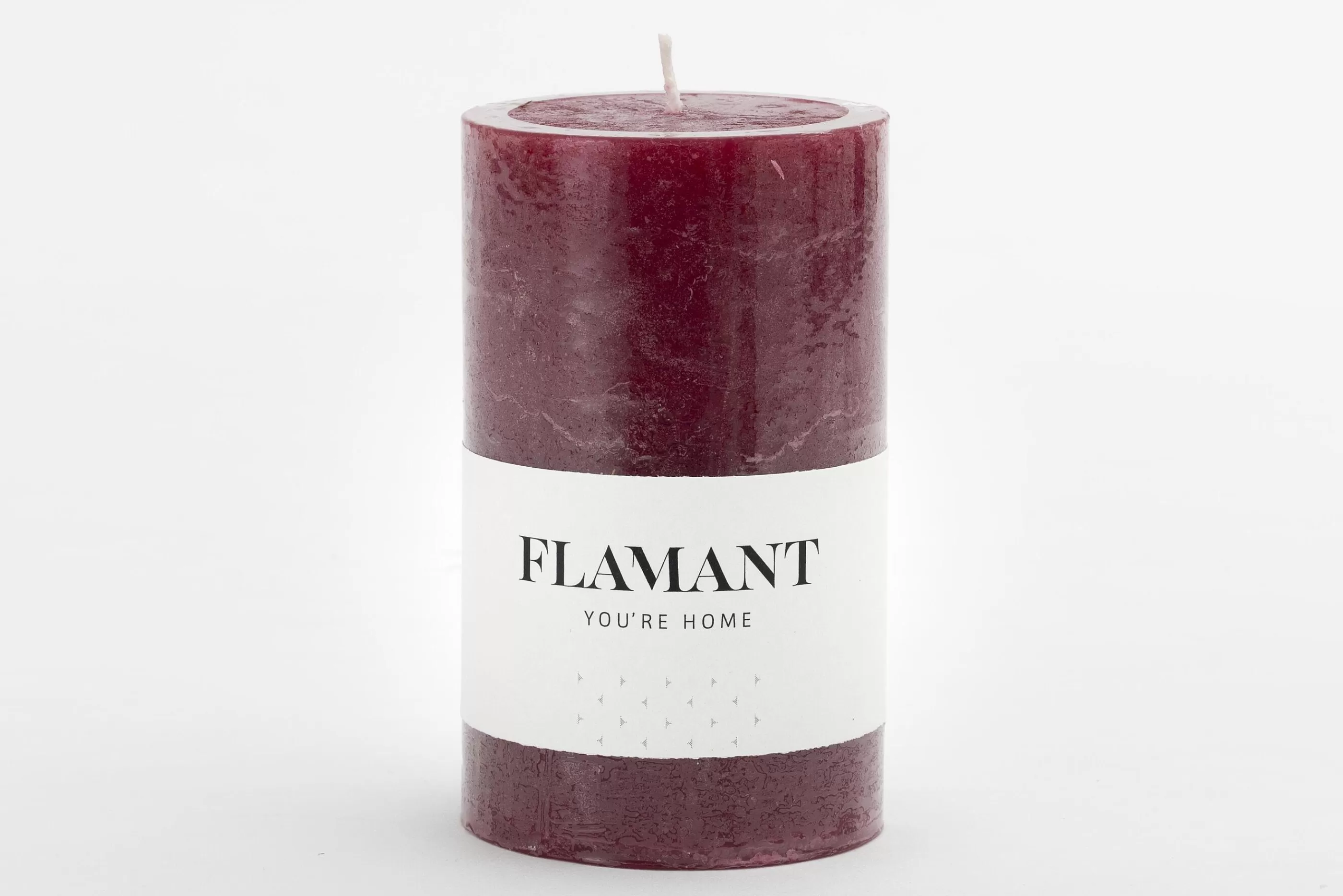 Flamant Beth, Kaars, Kleur Balmoral Rood, 7X11,5Cm | Moederdag