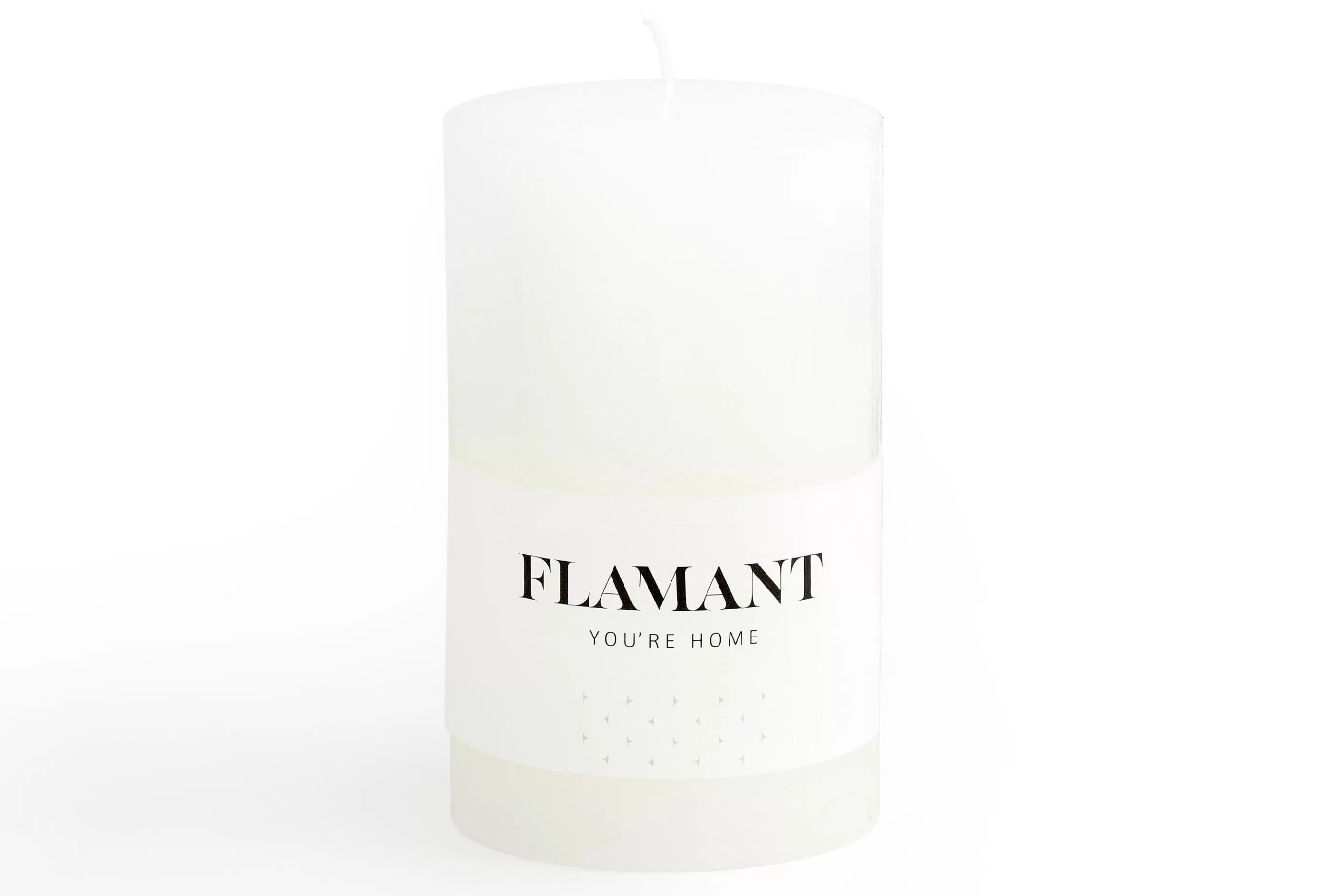 Flamant Beth, Kaars, Kleur Wit, 7X11,5Cm | Decoratie