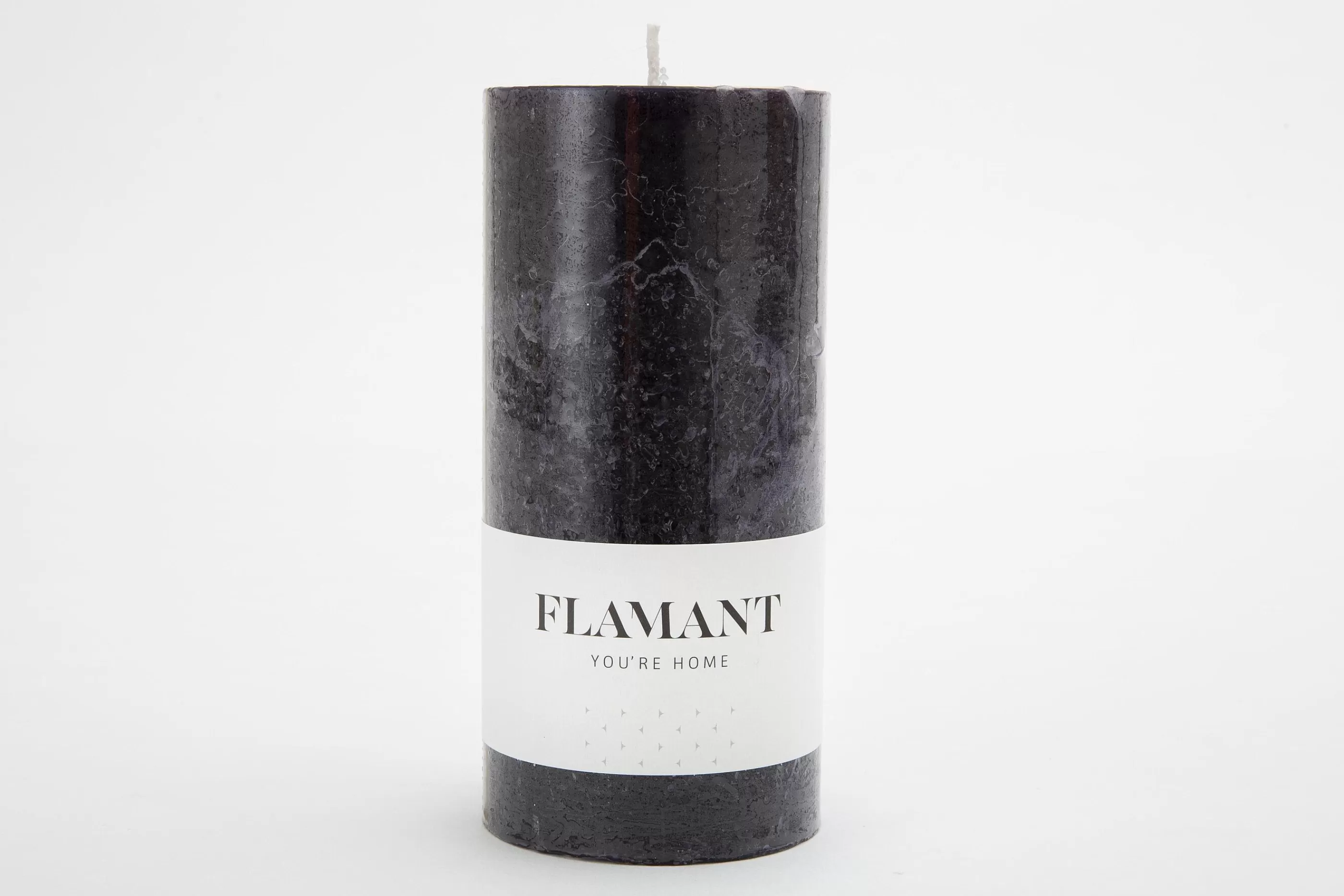 Flamant Beth, Kaars, Kleur Zwart, 7X15Cm | Decoratie