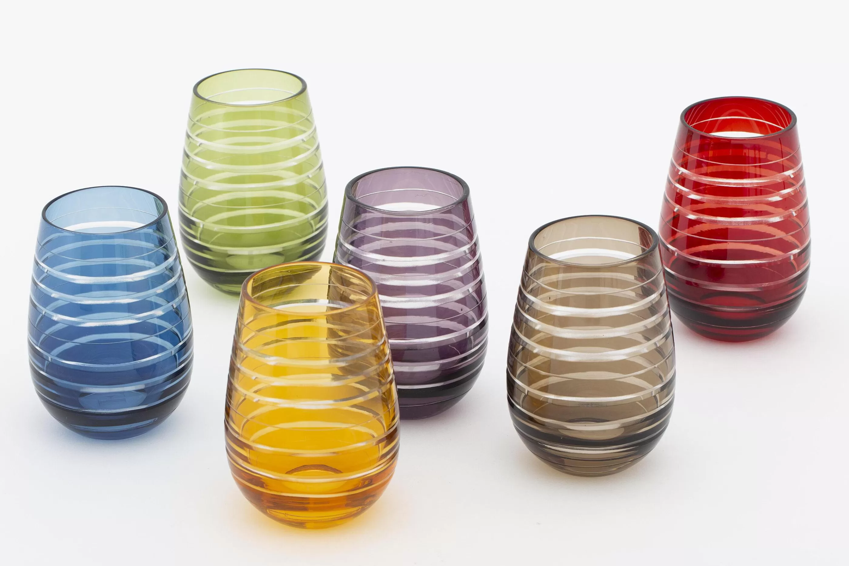 Flamant Brahms, Glas, Verschillende Kleuren, Set Van 6 | Moederdag