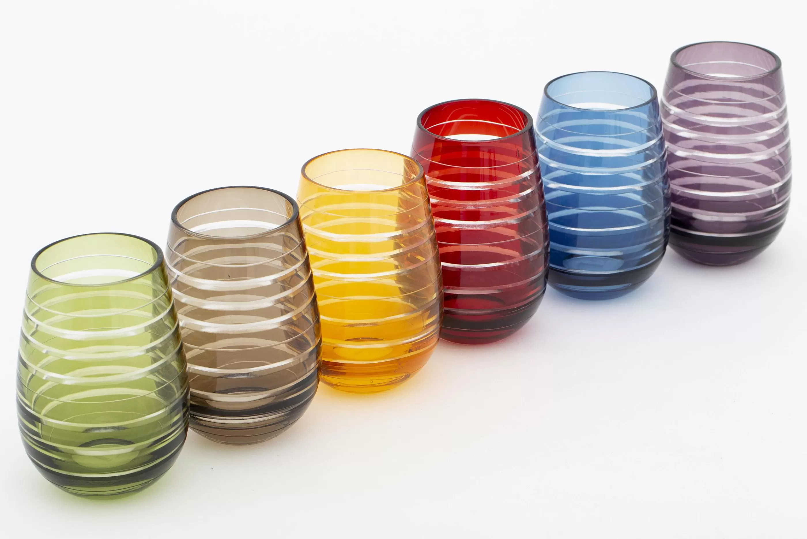 Flamant Brahms, Glas, Verschillende Kleuren, Set Van 6 | Moederdag