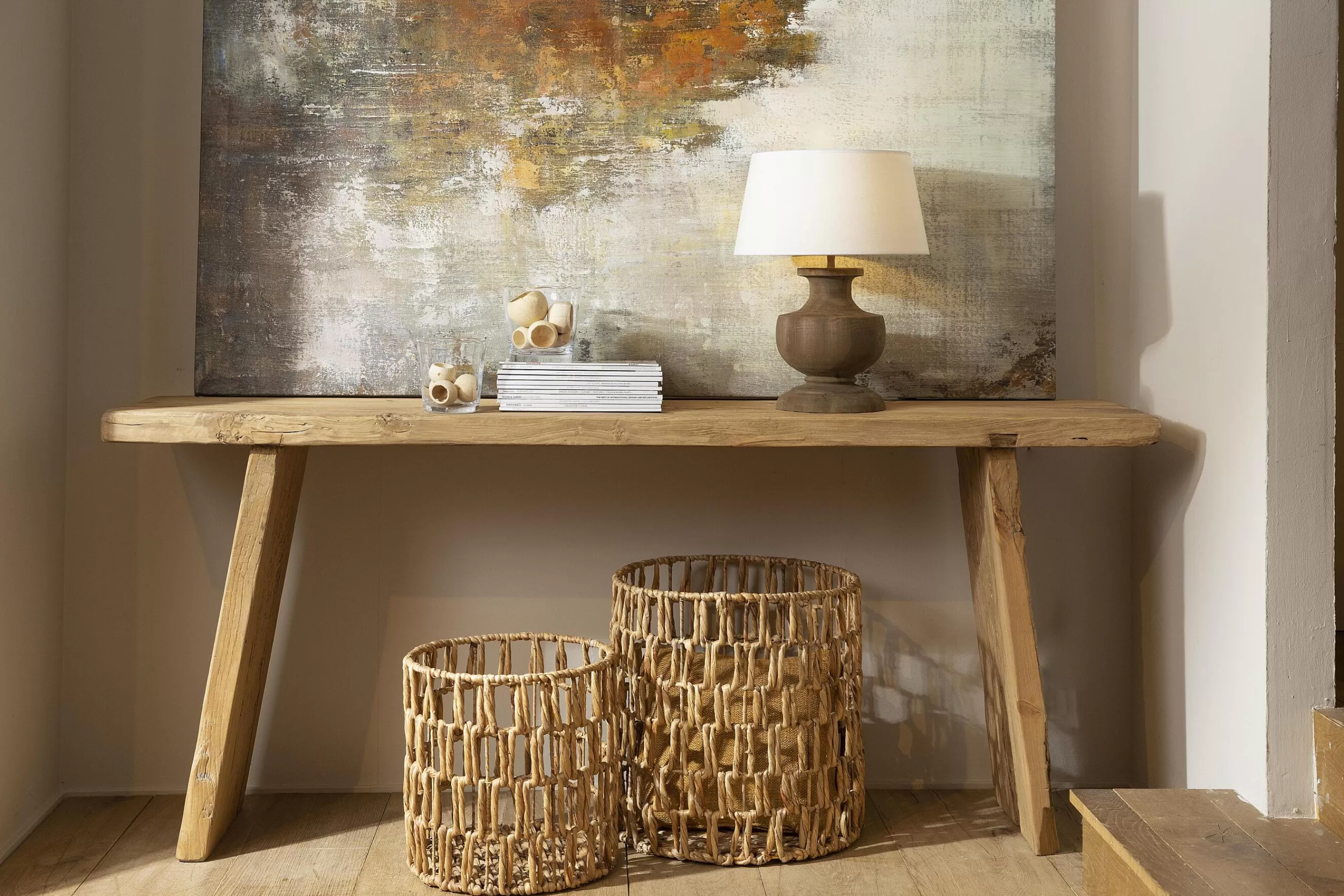 Flamant Bulan, Basket, M | Decoratie