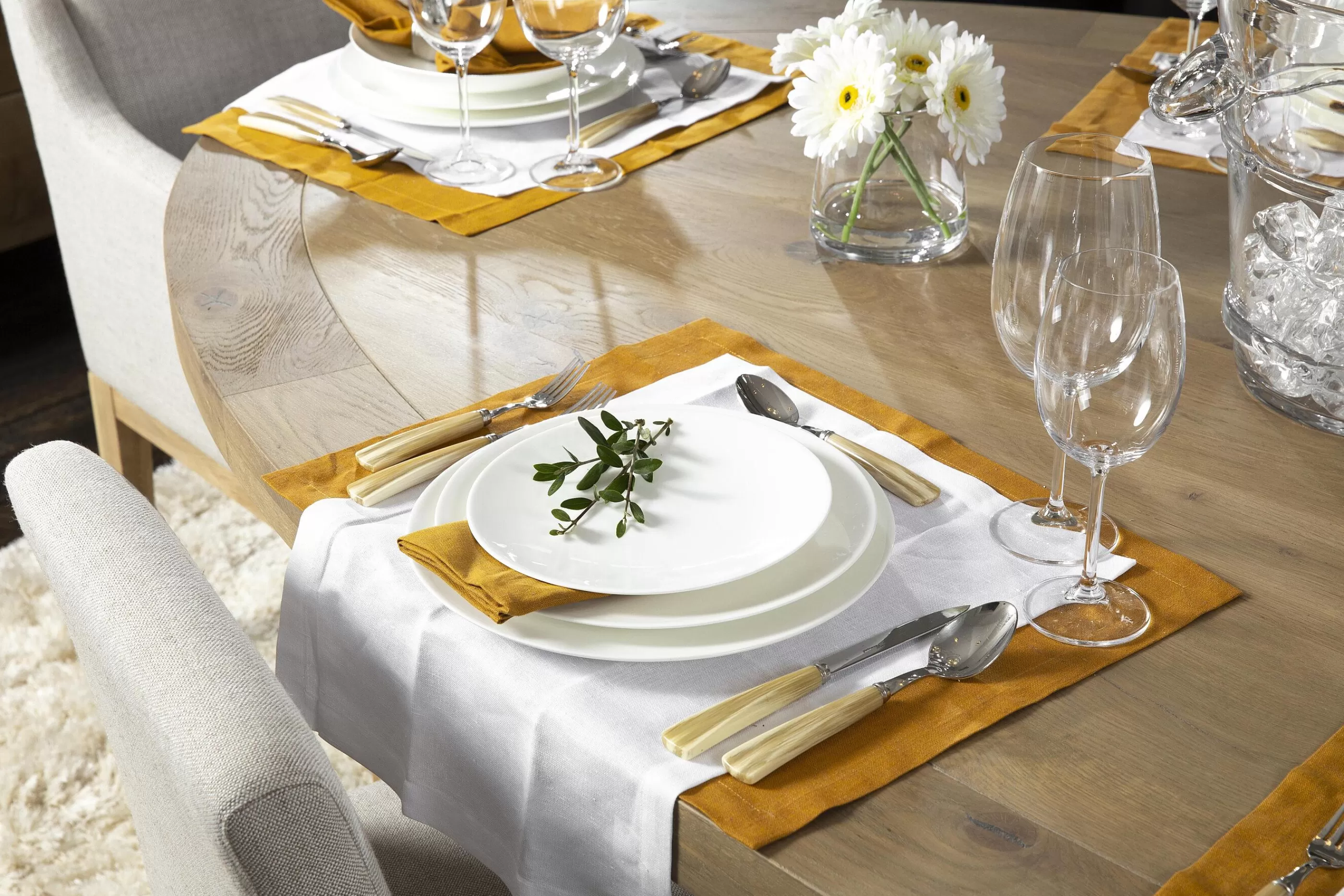 Flamant Cathy, Bord, Bone China, Wit, 23Cm | Borden, Borden En Kommen