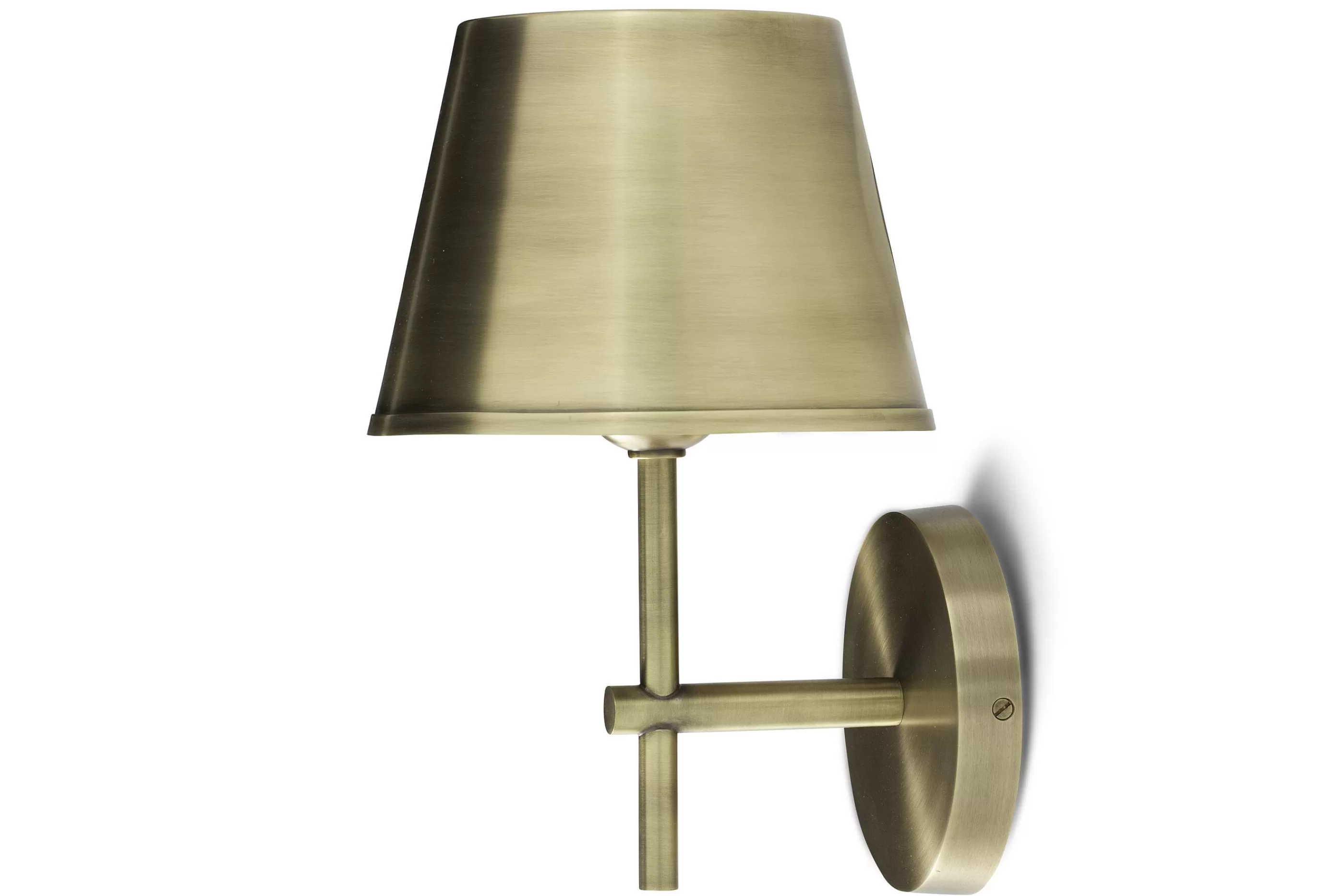 Flamant Itai, Wandlamp, Met Kap, Antiek Messing | Verlichting