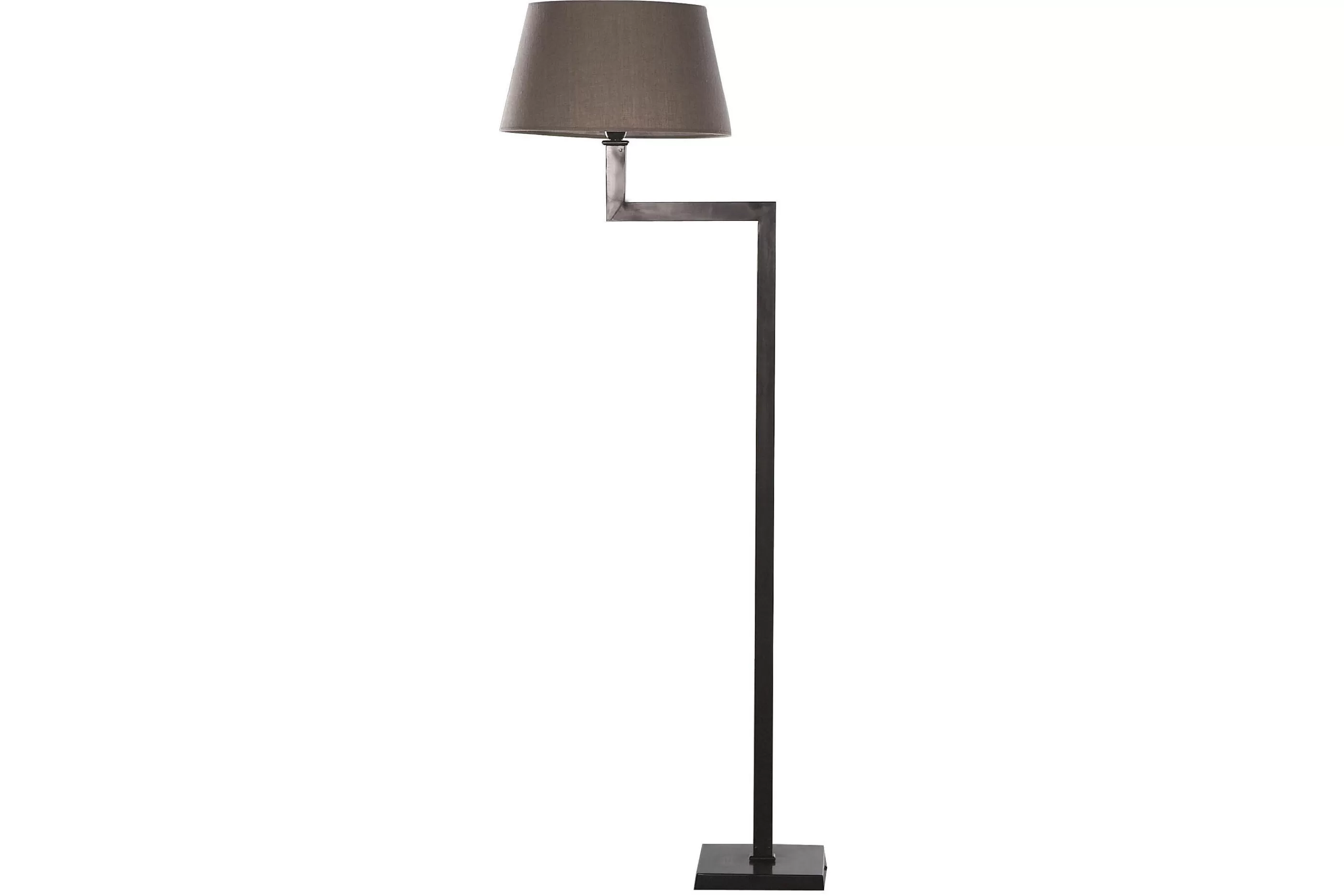 Flamant Martha, Staande Lamp, Bruin/Zwart, Messing | Verlichting