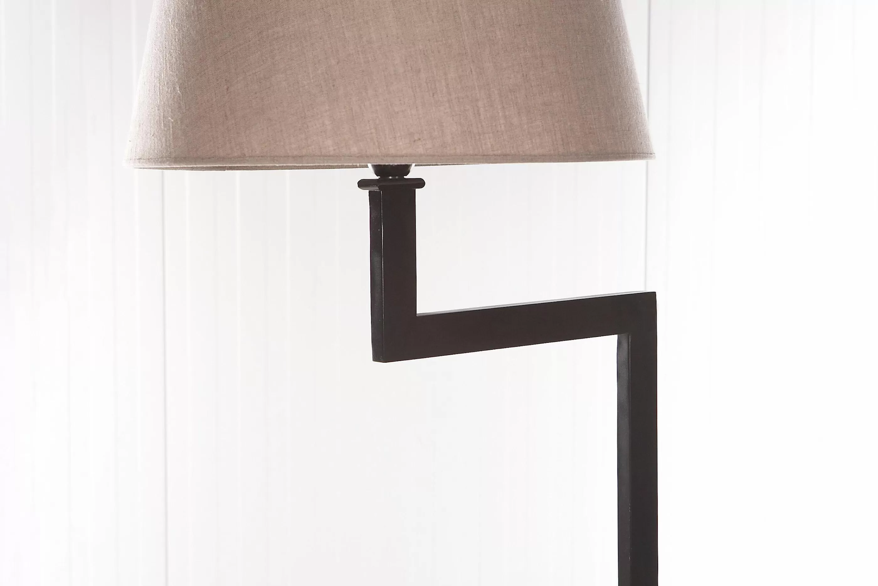 Flamant Martha, Staande Lamp, Bruin/Zwart, Messing | Verlichting