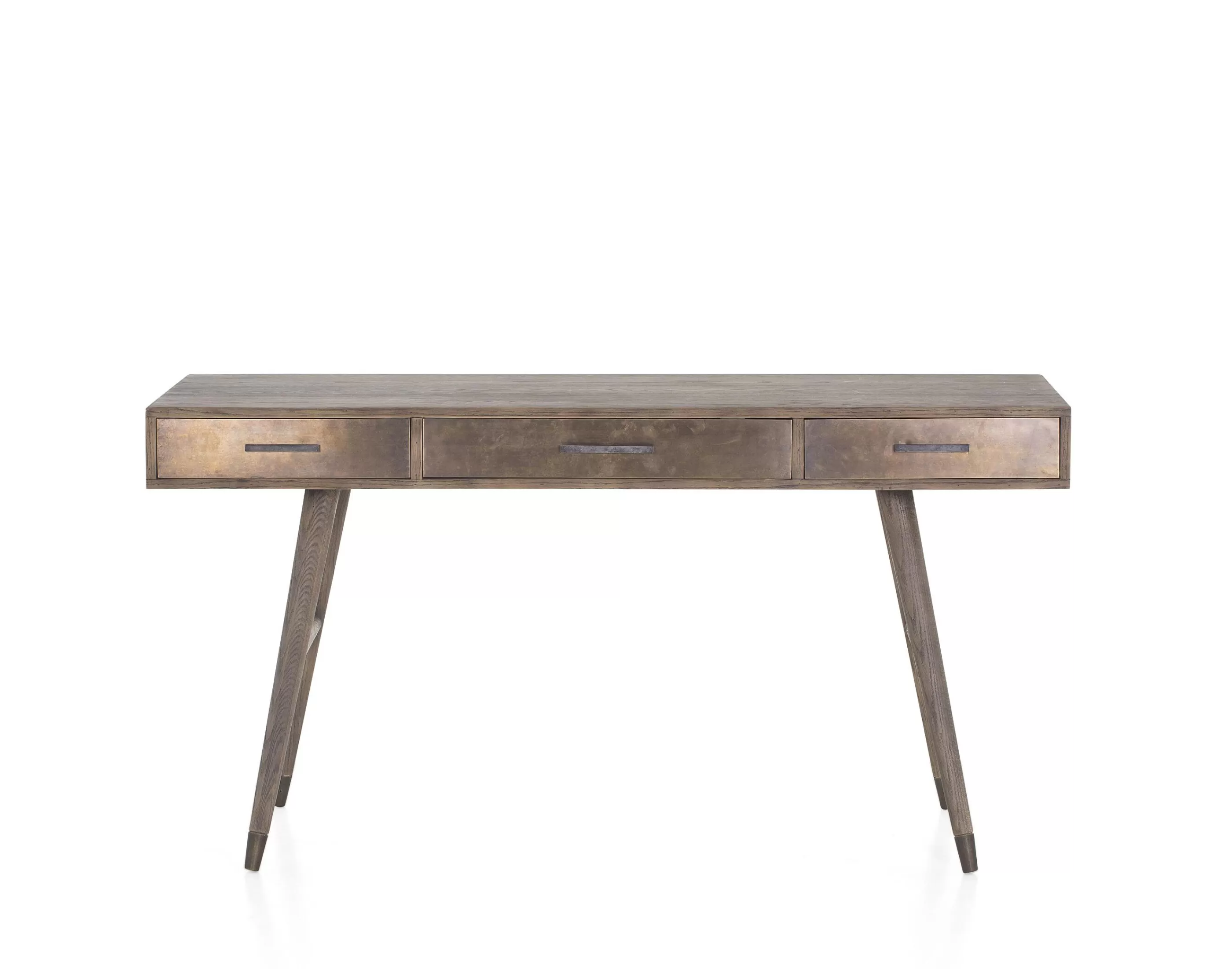 Flamant Nontemar, Bureau, Hout En Messing | Bureaus