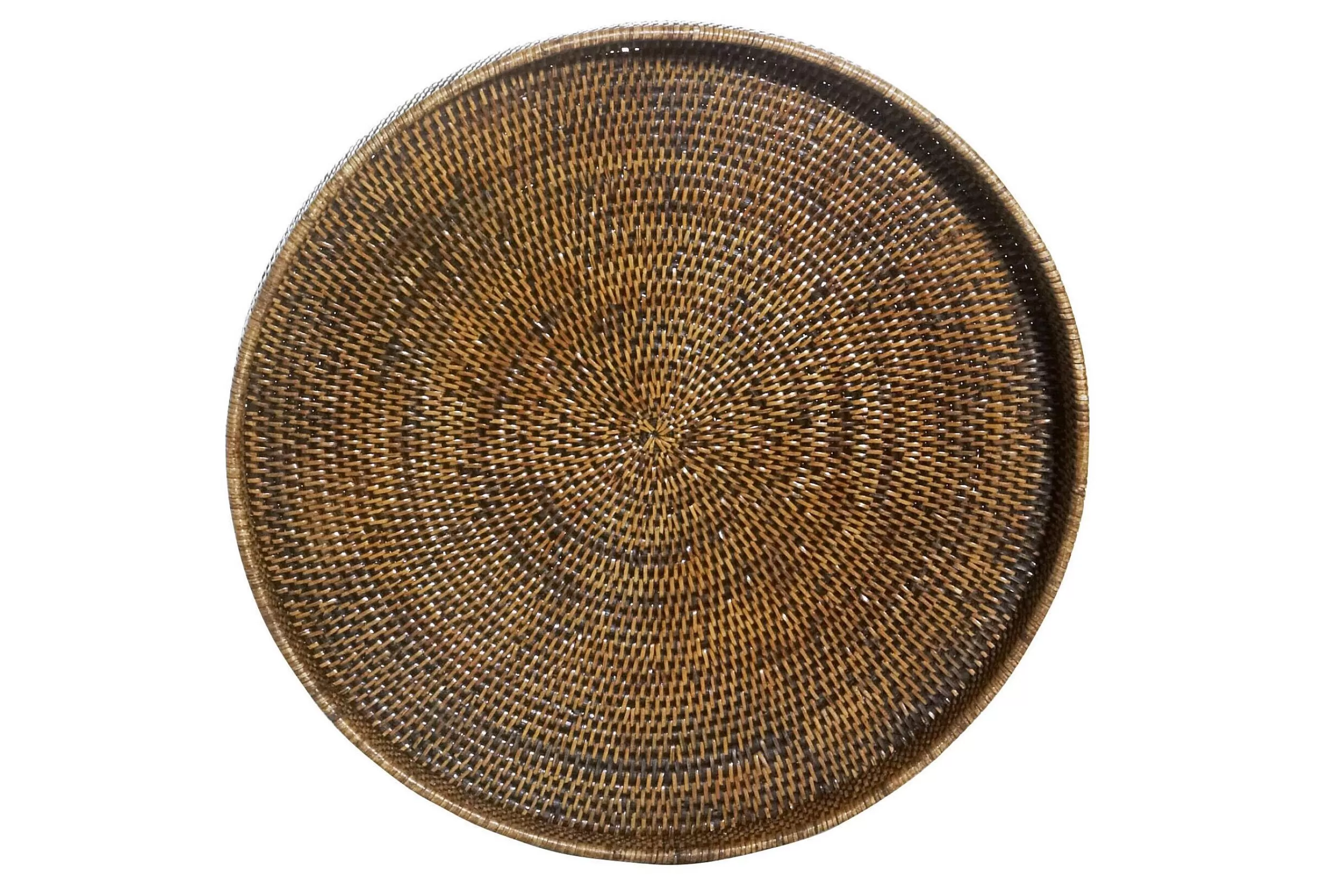 Flamant Togo, Dienblad, Rond, Riet, 48Cm | Accessoires